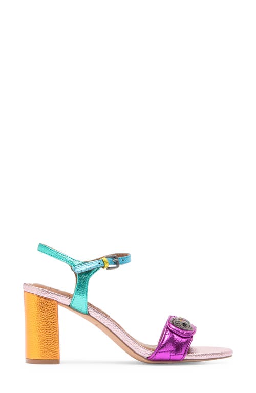 Kurt Geiger London Kensington Langley Colorblock Sandal In Multi