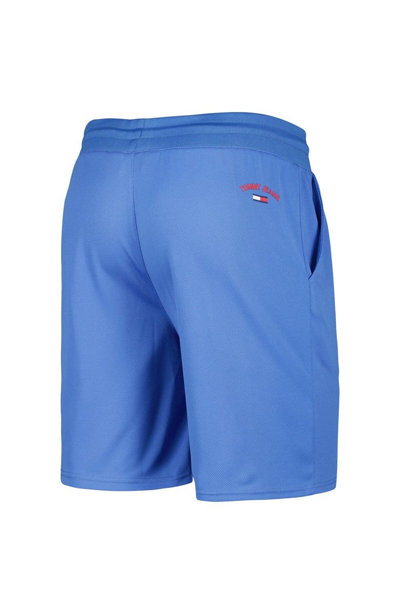 TOMMY JEANS Men's Tommy Jeans Blue Oklahoma City Thunder Mike Mesh Basketball Shorts, Alternate, color, 