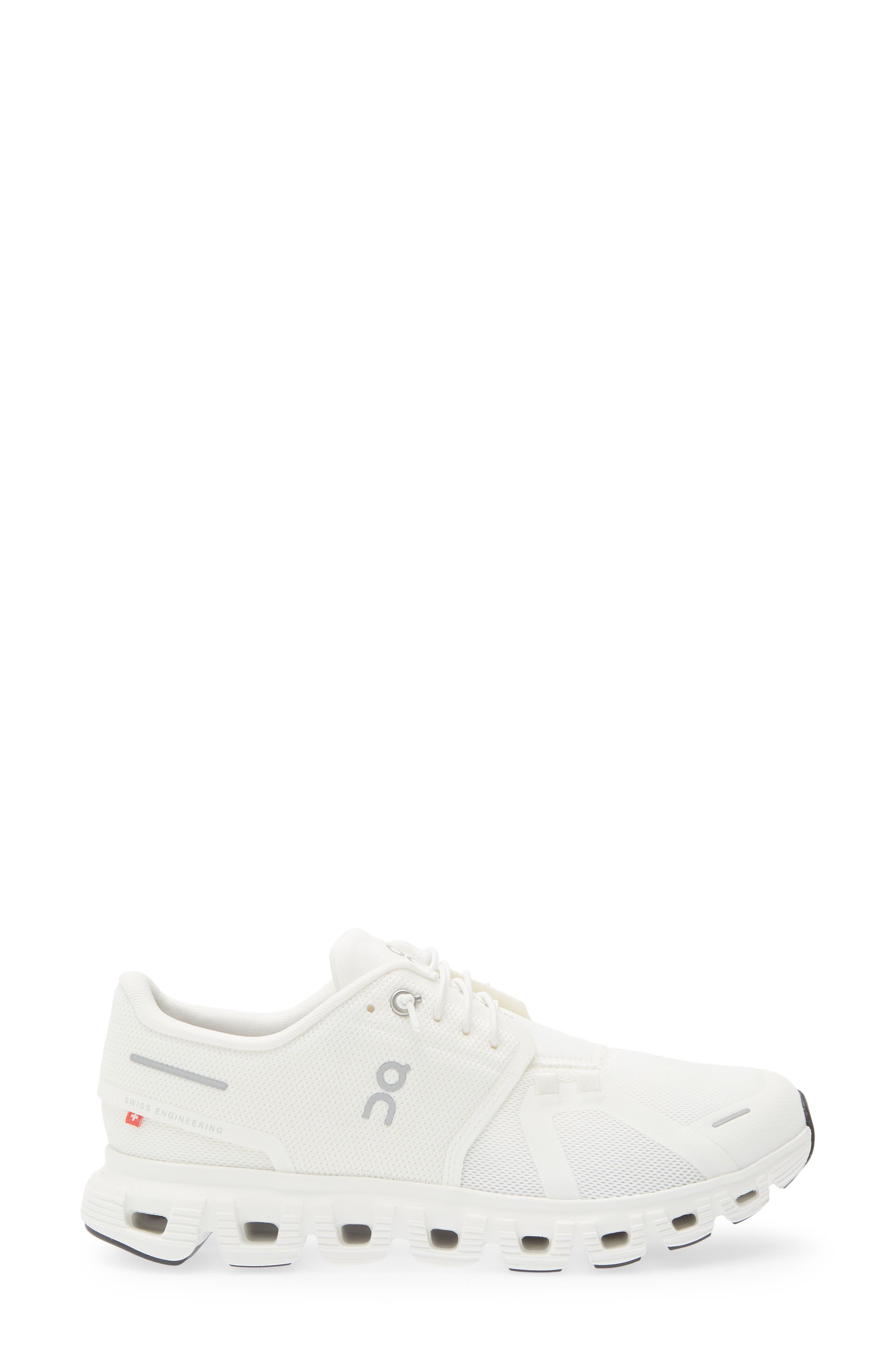 Cloud 6 Sneaker, Alternate, color, WHITE/ WHITE