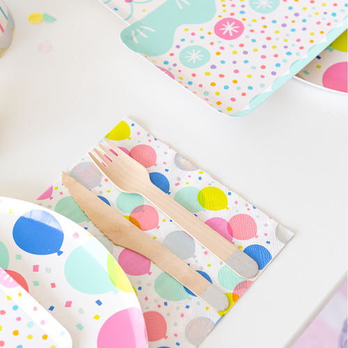 Daydream Society It's A Birthday Balloon Large Napkins In Assorted Pre-pack