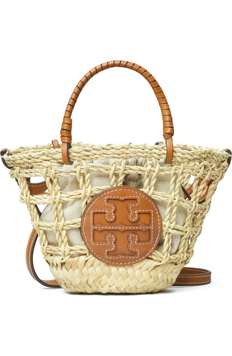 Tory Burch Ella Open Mini Basket Tote, Main, color,