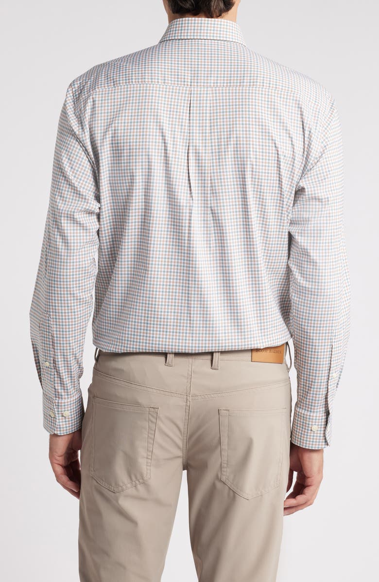 Peter Millar Hamilton Crown Lite Check Performance Button-Down Shirt, Alternate, color,