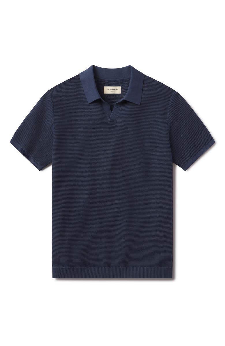 The Normal Brand Robles Bird's Eye Polo, Alternate, color,