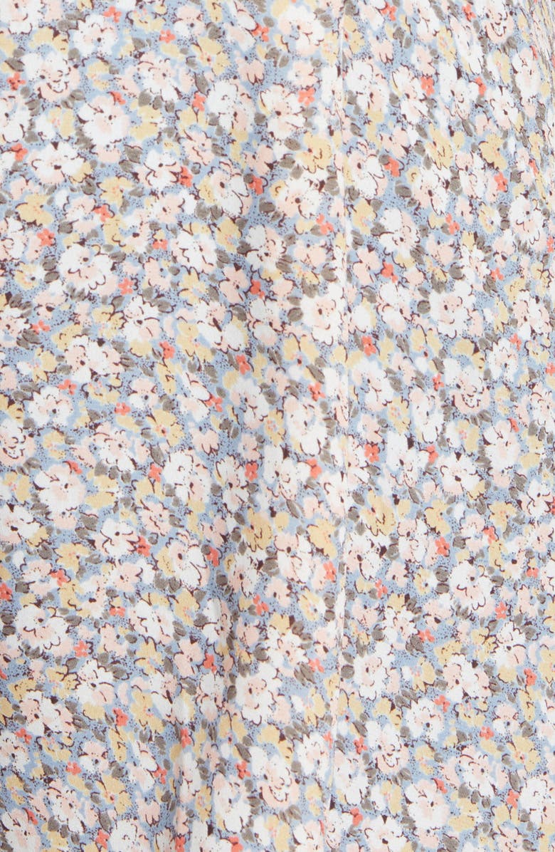 All in Favor Floral Tie Back Romper, Alternate, color,