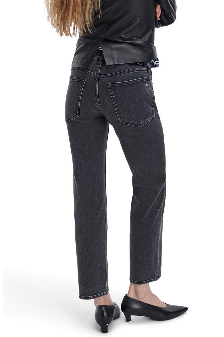 Harlow Low Rise Ankle Straight Leg Jeans, Alternate, color, ANGELA