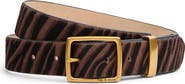 rag & bone X Boyfriend Leather & Calf Hair Belt