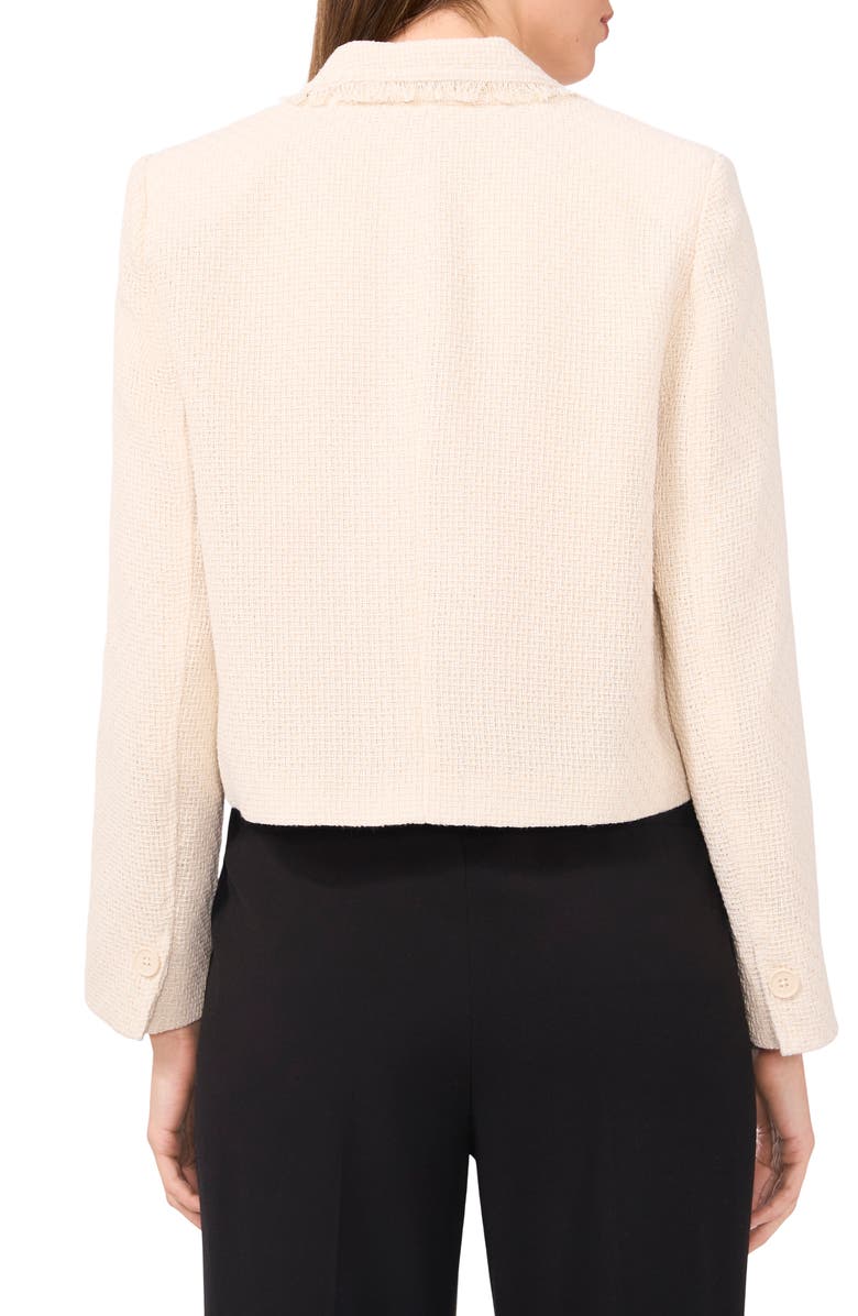 Halogen<sup>®</sup> Fringe Detail Tweed Jacket, Alternate, color,