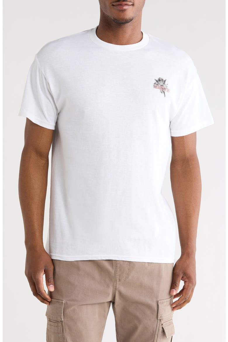 Limitless Blessed Graphic T-Shirt, Main, color, WHITE