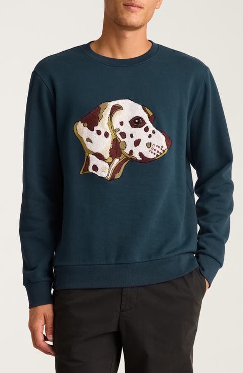 Critters Appliqué Compact Fleece Sweatshirt