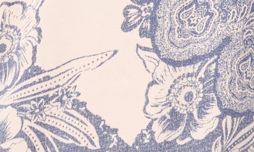 Vince Camuto Mixed Print Sleeveless Maxi Dress In Blue