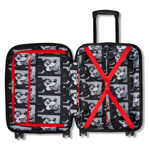 American Tourister Disney Hardside Carry-on 21-inch Luggage With Spinner Wheels In Black