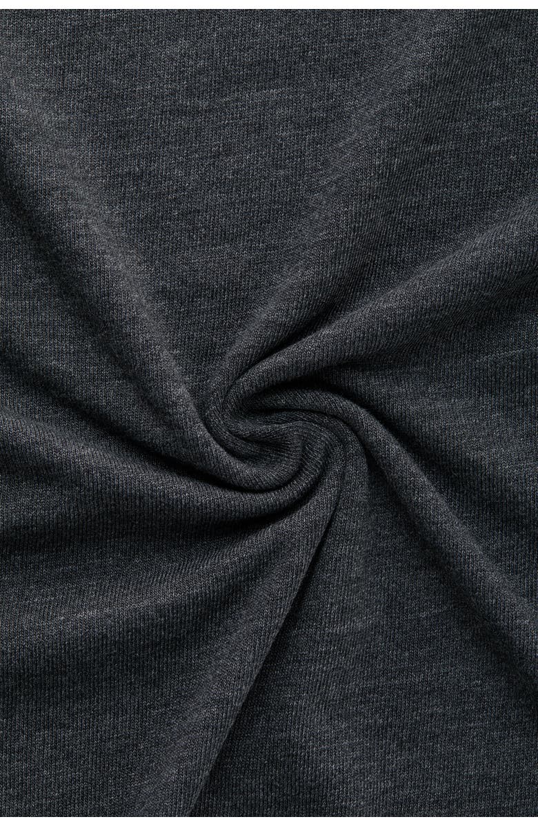 Wolf Vs. Goat (WvG) Heavyweight Short Sleeve Viscose Jersey Crewneck, Alternate, color, Black