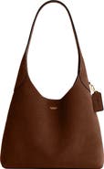 COACH Brooklyn 28 Suede Shoulder Bag