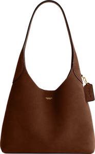 COACH Brooklyn 28 Suede Shoulder Bag