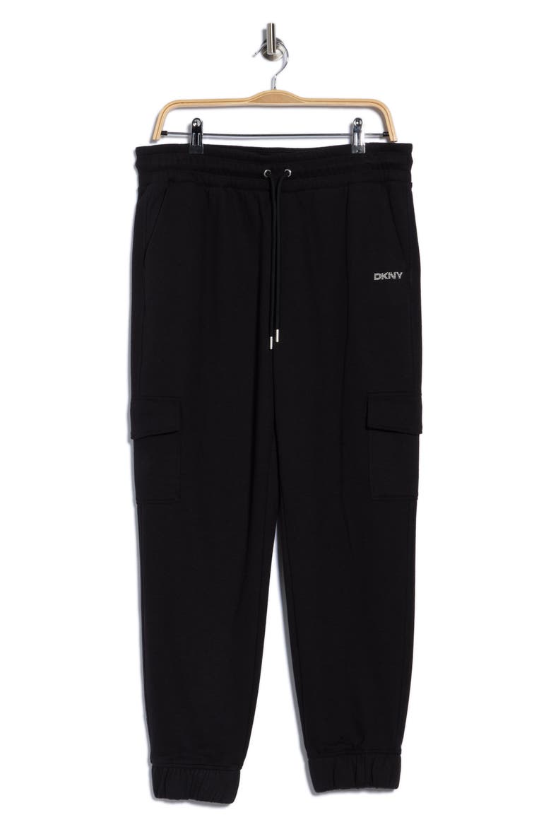 Cargo Joggers, Alternate, color, BLACK