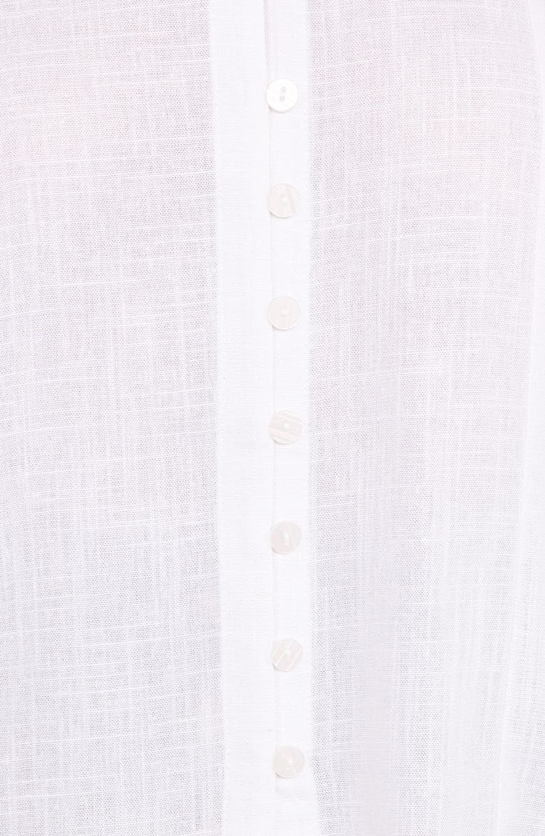 Petal & Pup Briggs Long Sleeve Woven Shirt, Alternate, color, White