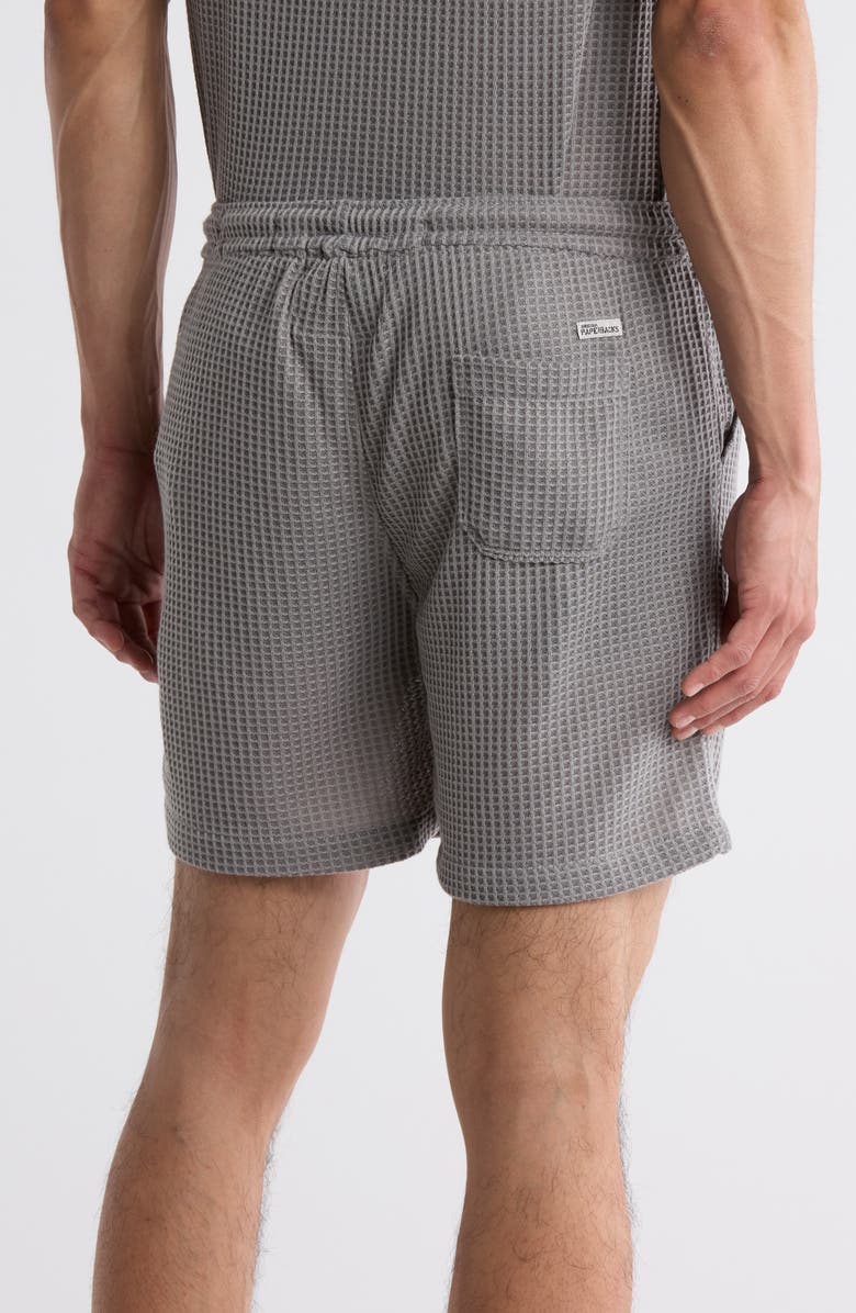 Original Paperbacks Harper Waffle Knit Pull-On Shorts, Alternate, color, 
