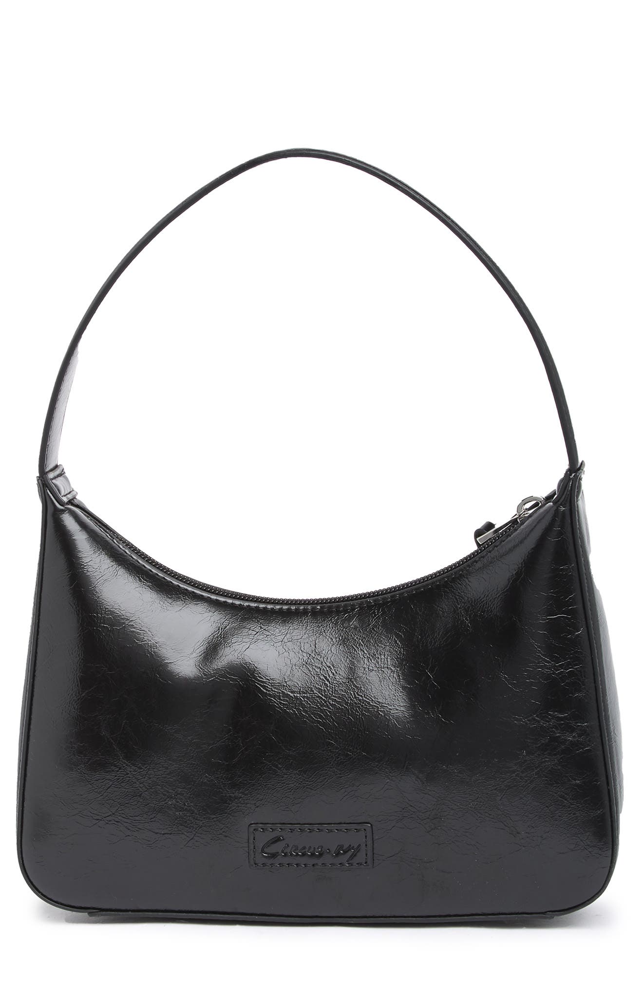Circus NY by Sam Edelman Circus by Sam Edelman Malibu Patent Shoulder Bag, Alternate, color, 