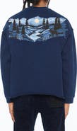 Cult of Individuality Embroidered Heavyweight French Terry Sweatshirt