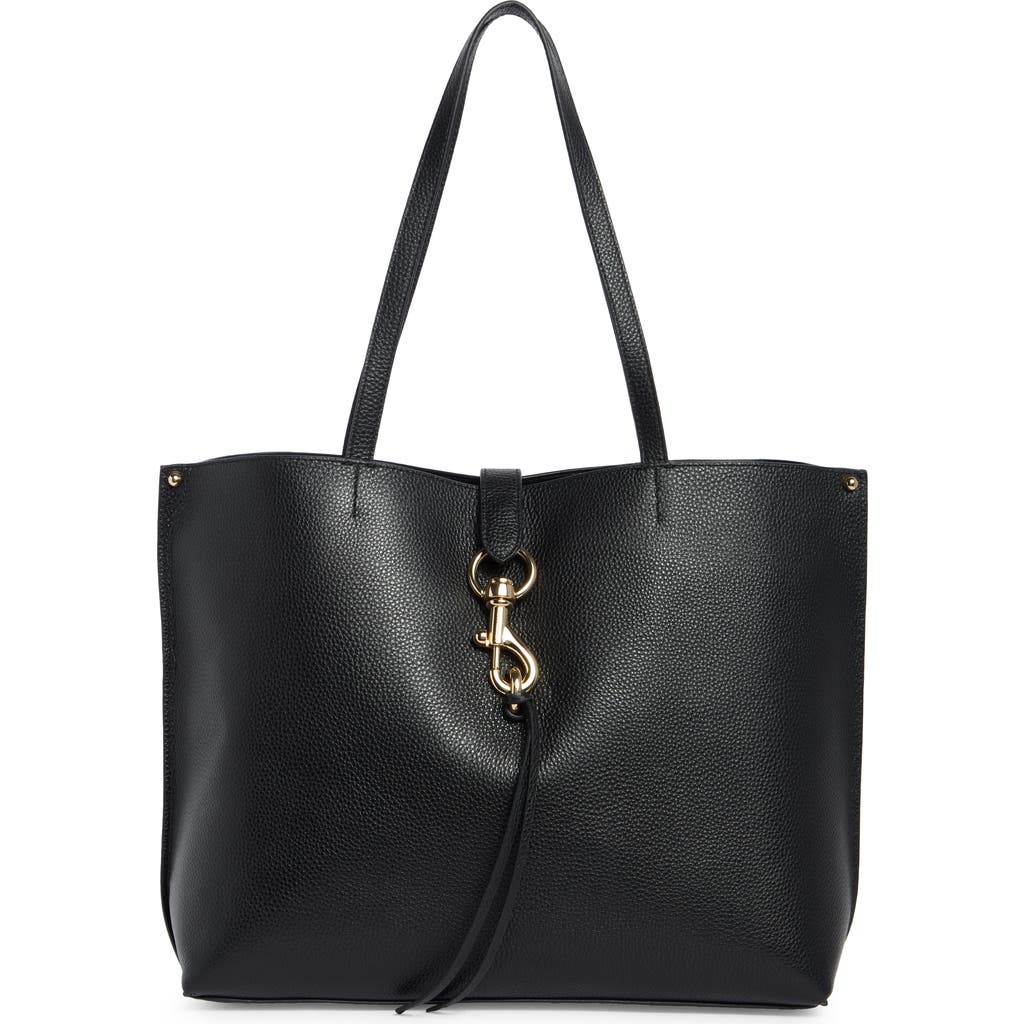 Rebecca Minkoff Megan Clip Tote Bag In Black