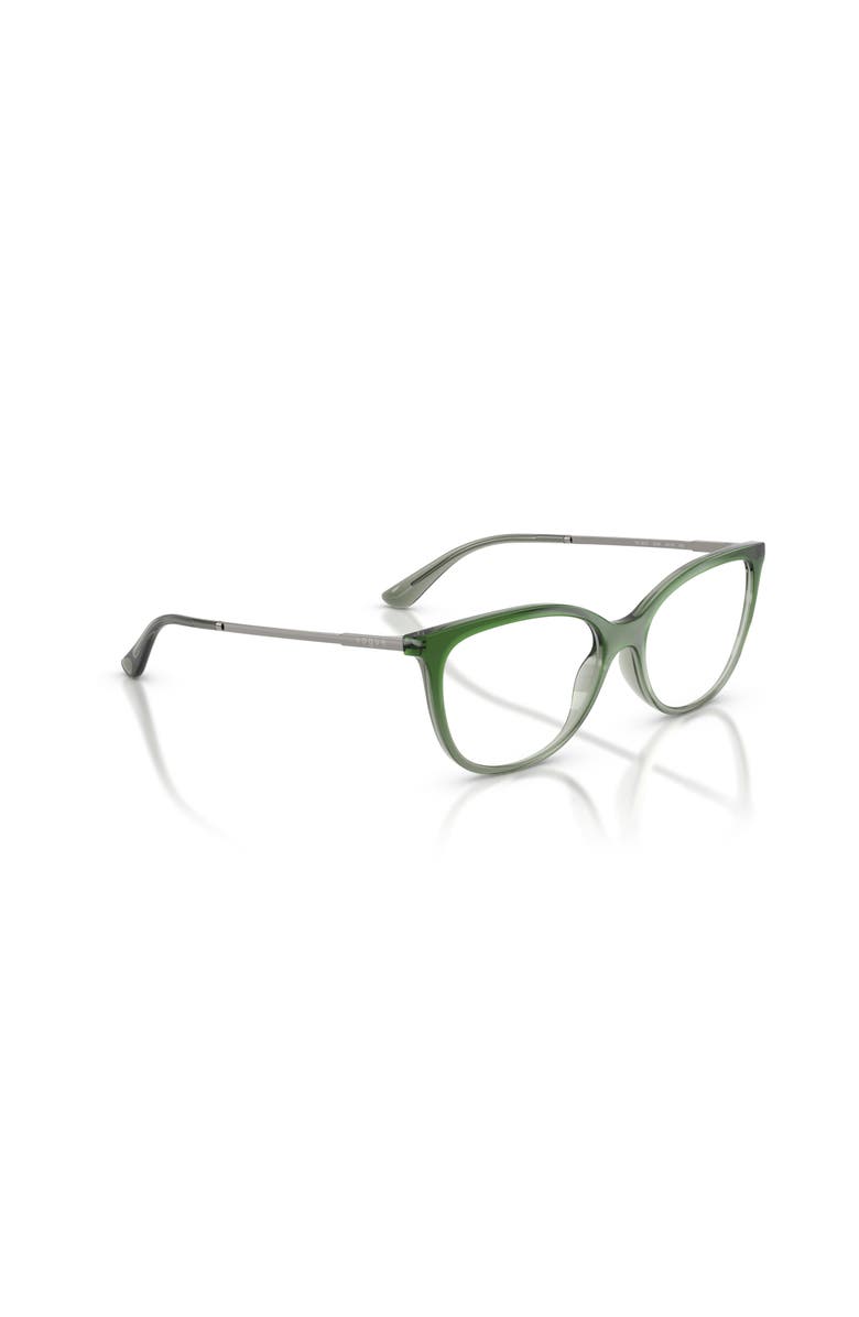 Vogue Eyewear 54mm Oval optical glasses, Alternate, color, Green