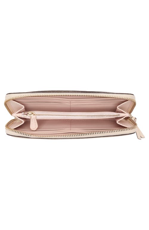 Kate Spade New York Slim Continental Wallet In Neutral