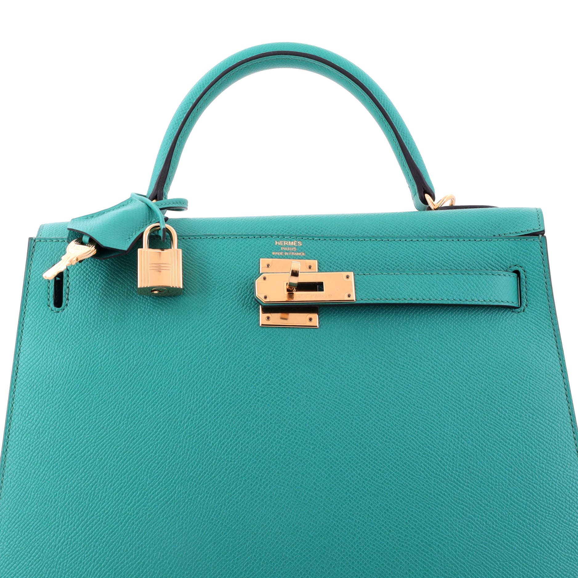 Kelly Handbag Blue Epsom with Gold Hardware 28, Alternate, color, Blue