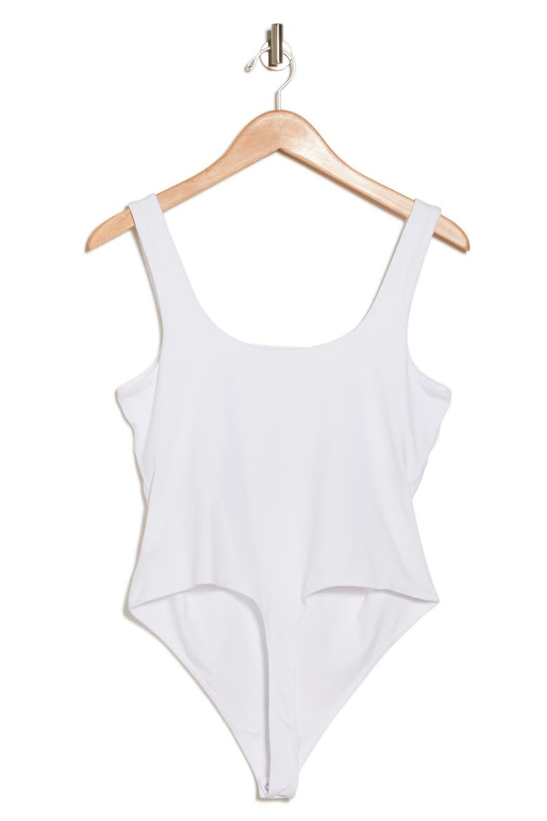 Good Form Modern Tank Bodysuit, Alternate, color, WHITE001