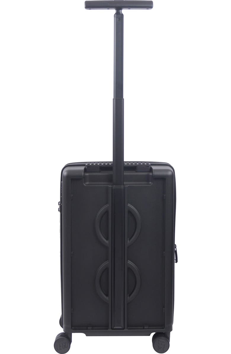 LEGO Signature Brick 2x3 Trolley Expandable 21.5 inch carry-on luggage, Alternate, color, Black