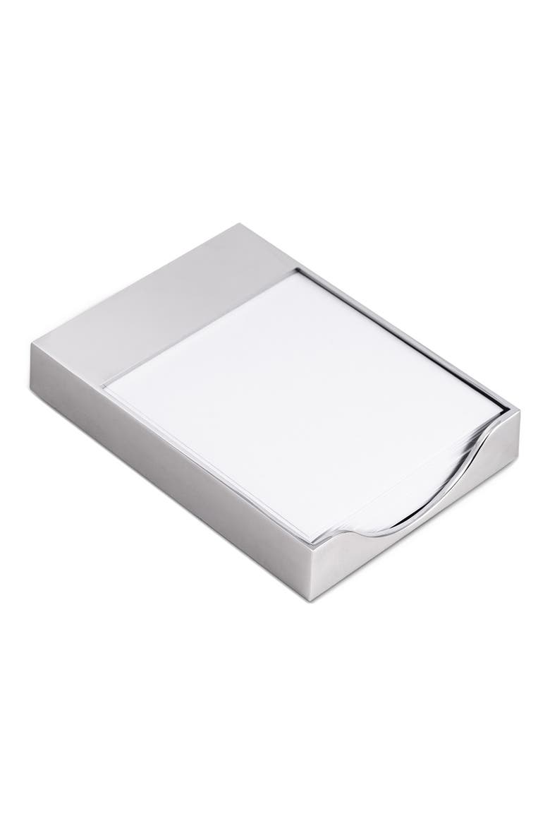 Memo Holder, Main, color, SILVER