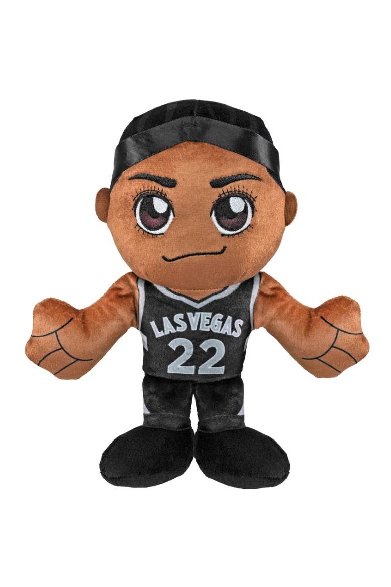 A'ja Wilson (Las Vegas Aces)  8" WNBA Kuricha Plush, Main, color, Multi-Color