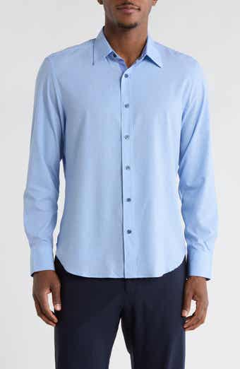 CONSTRUCT Qua Geo Print Stretch Dress Shirt