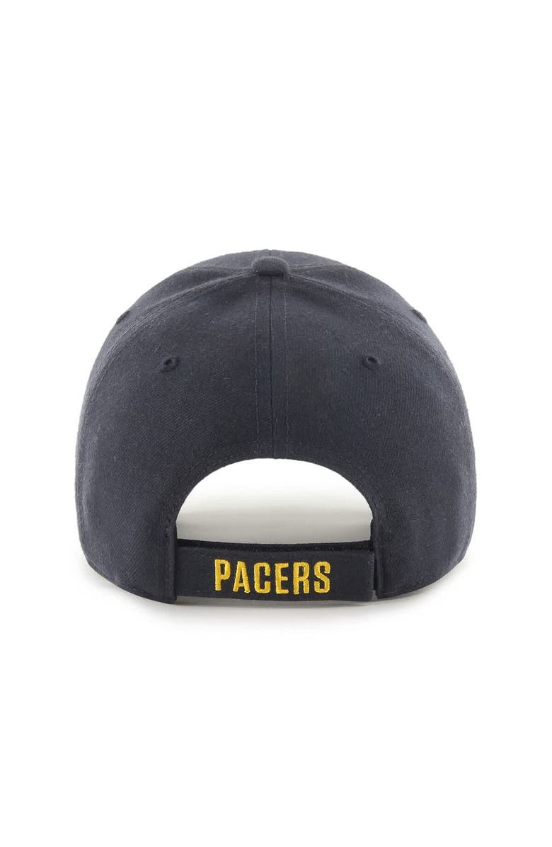 '47 Men's '47 Navy Indiana Pacers Core Logo MVP Adjustable Hat, Alternate, color, Navy
