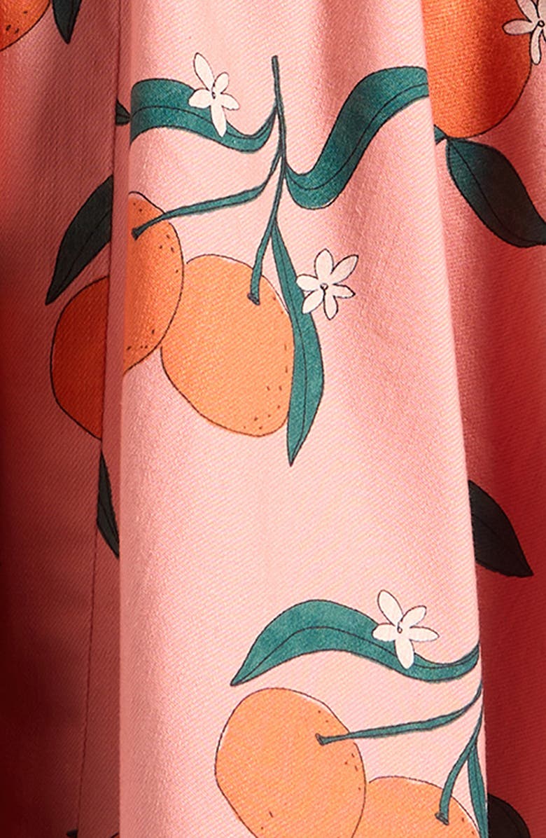 OTTER AVENUE Kids' Print Twirl Dress, Alternate, color, Adobe Dust Print