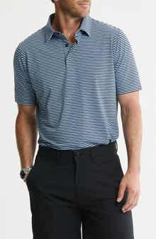 JACHS Performance Stripe Polo