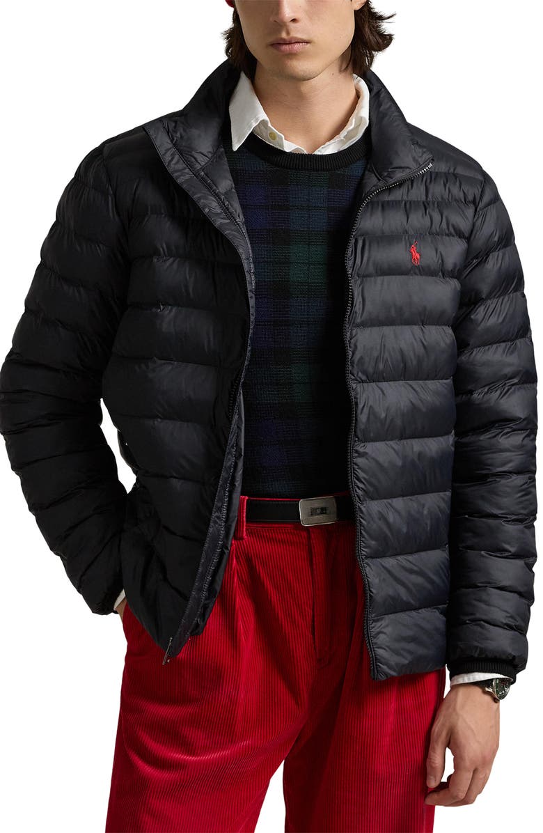 Polo Ralph Lauren Packable Puffer Coat, Main, color, 