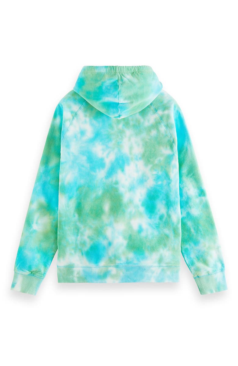 Scotch & Soda Organic Cotton Corduroy Hoodie, Alternate, color, 