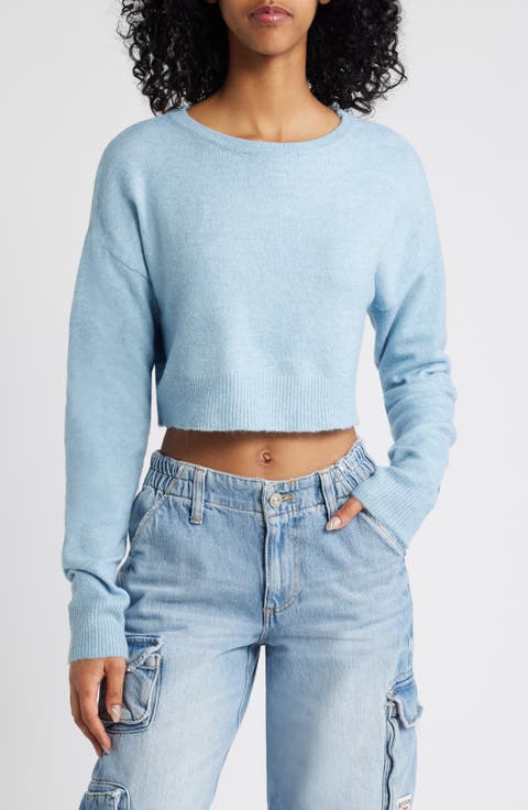 Iris Crewneck Crop Sweater