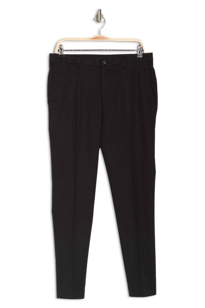 Soho Tapered Leg Trousers, Alternate, color, BLACK