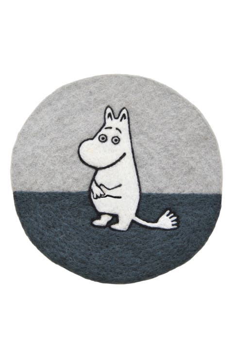 Moomin Handmade Felted Wool Pot Mats