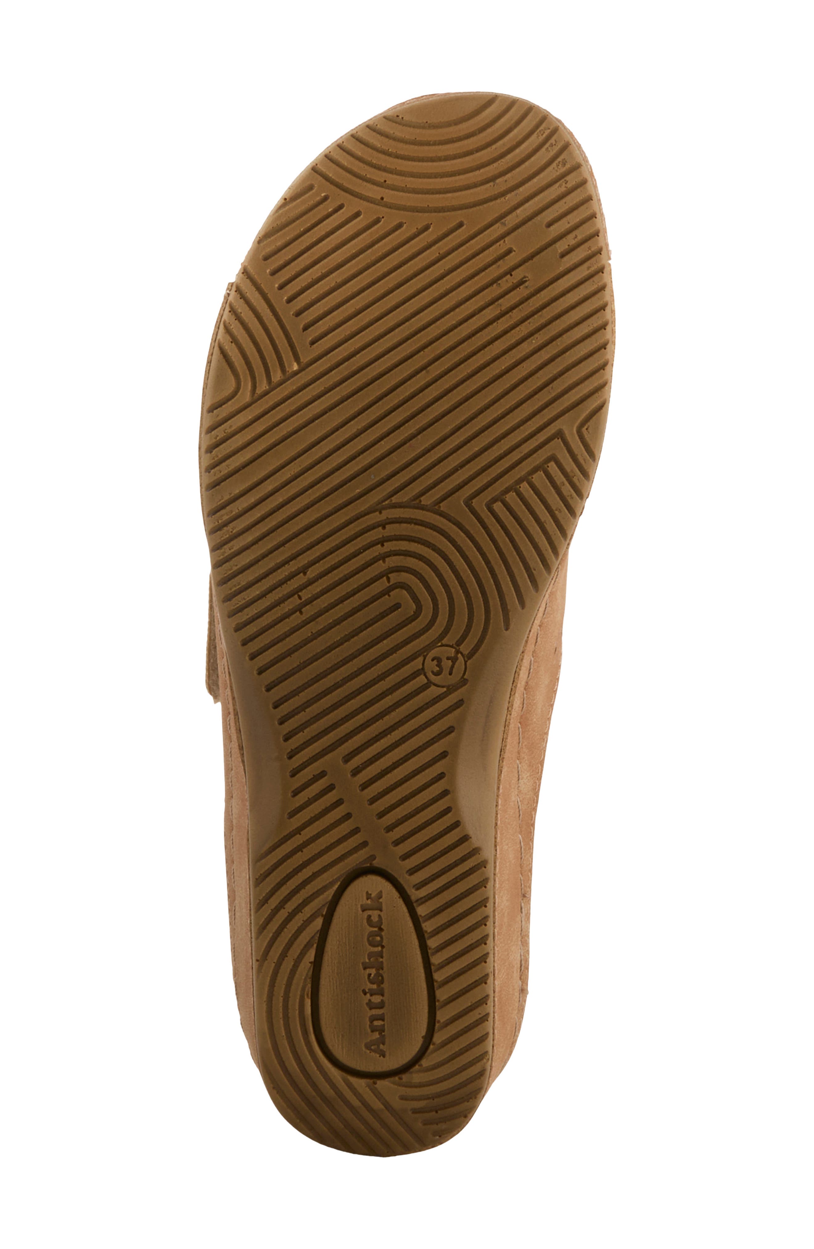 Double Strap Wedge Sandal, Alternate, color, TAN