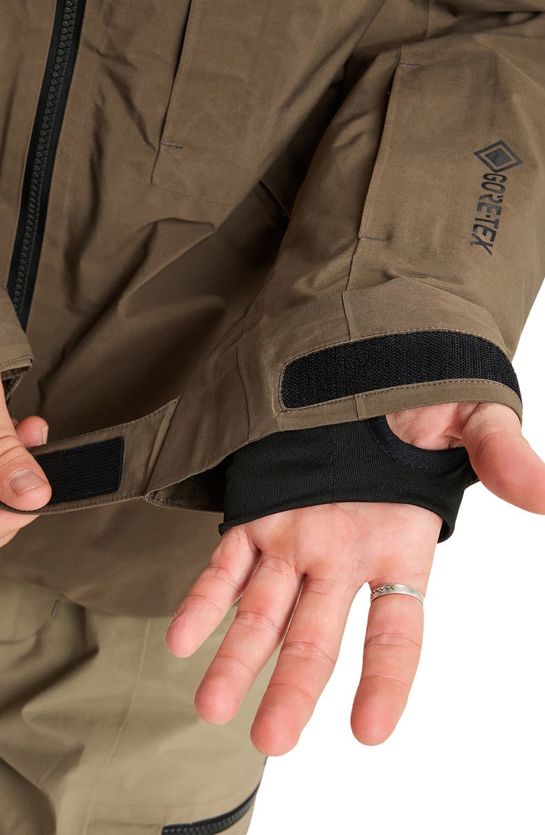 Quiksilver Forever Stretch Gore-Tex<sup>®</sup> Waterproof Ski Jacket, Alternate, color, Canteen