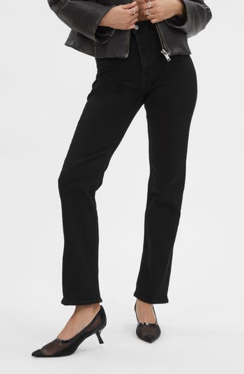 & OTHER STORIES & OTHER STORIES SLIM FIT ORGANIC COTTON BLEND CROP JEANS