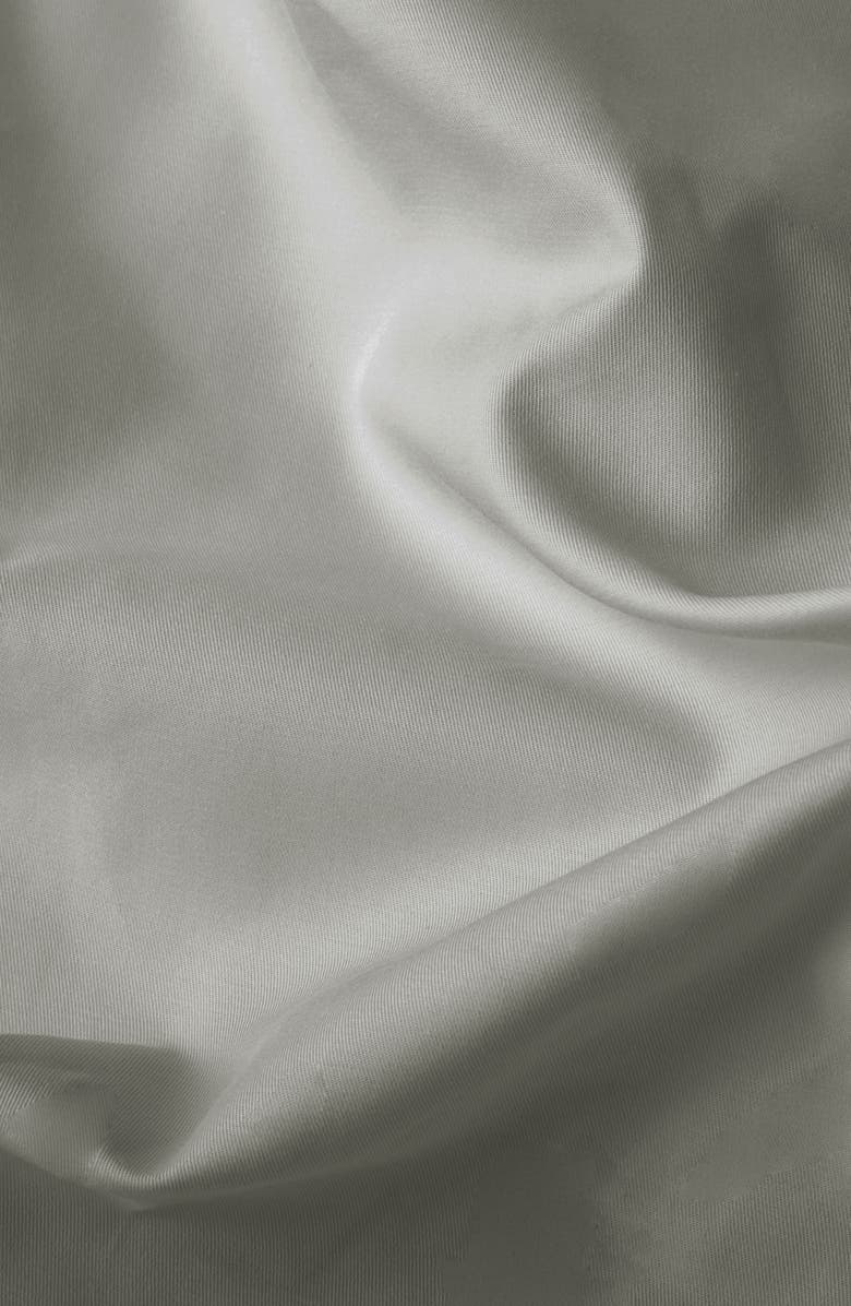 Sijo 400 Thread Count Organic Cotton Percale Sheet Set, Alternate, color, Dove