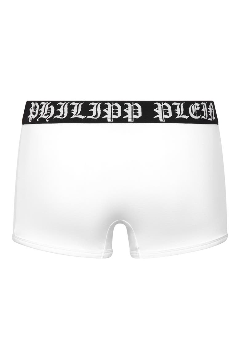 Boxer Philipp Plein Tm Refined Men, Alternate, color, white