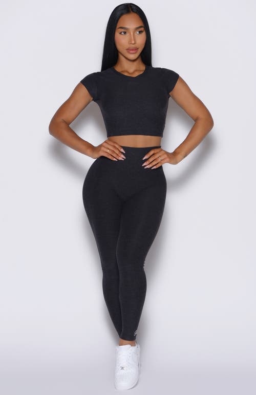 Bombshell Sporswear Fit Fam Active Tee In Black