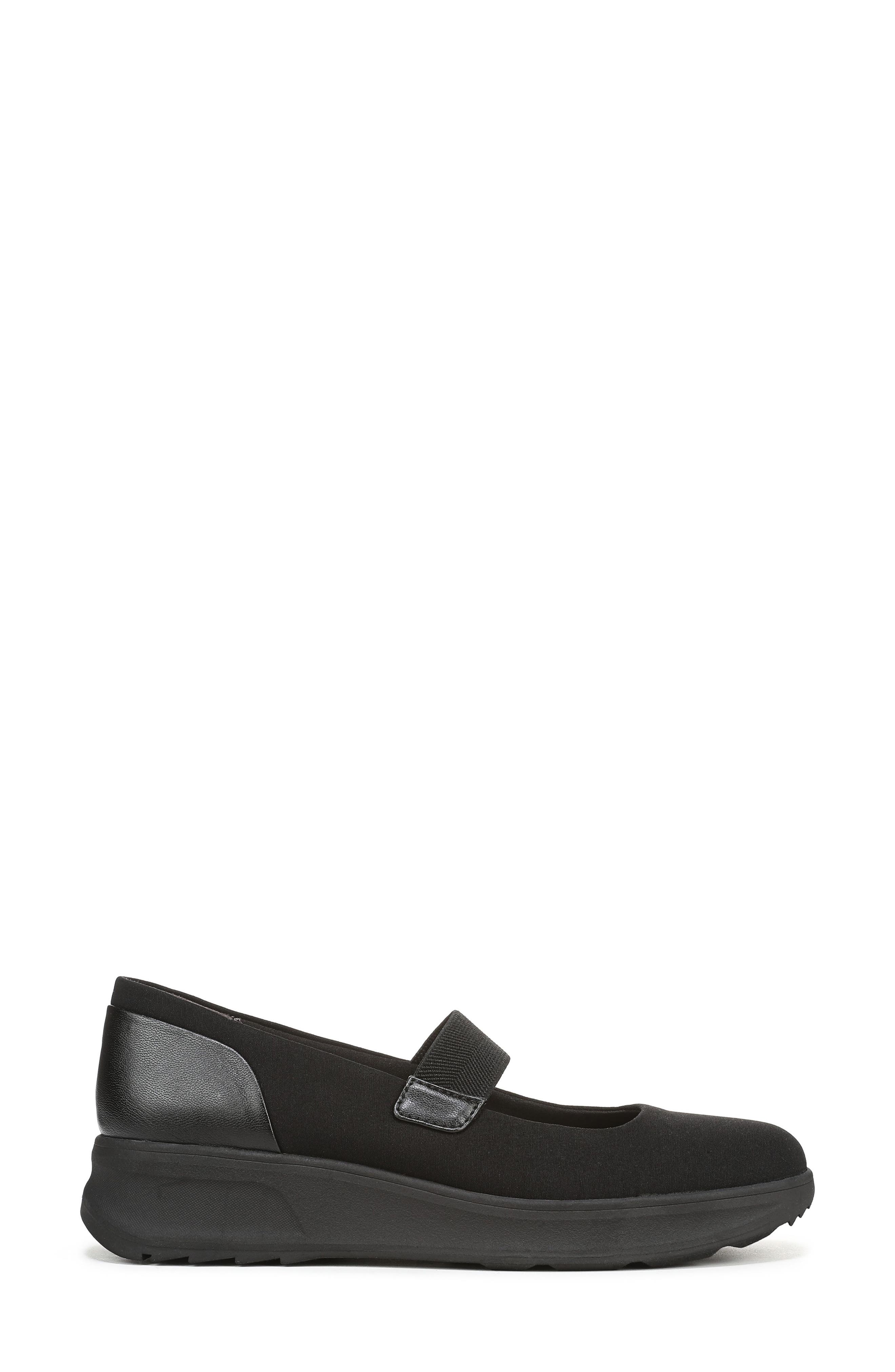 LifeStride Reflection Wedge Mary Jane, Alternate, color, Black/Black