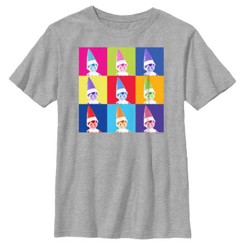 Boy's The Elf on the Shelf Pop Art Portraits  Graphic T-Shirt