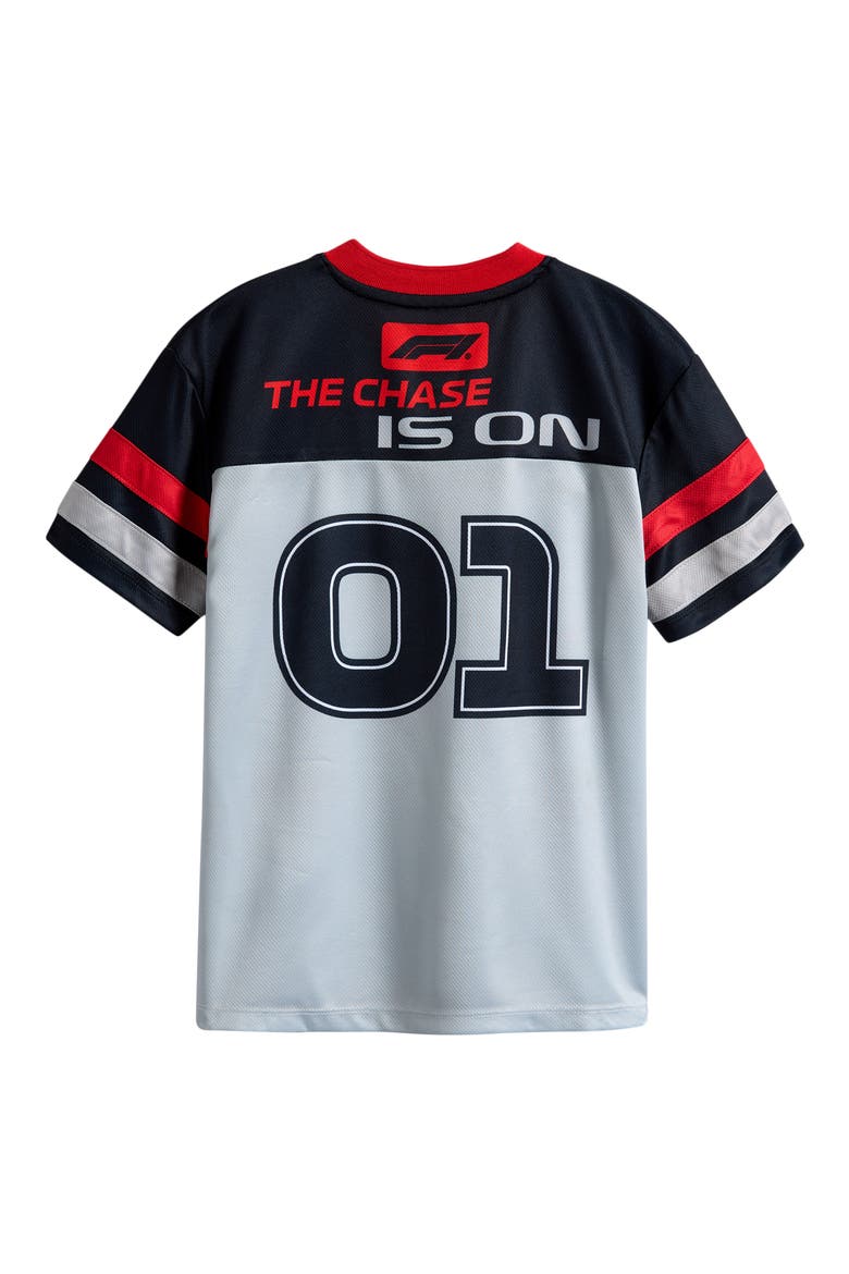 Kids' Chase Football Formula 1 Jersey, Alternate, color, BLACK
