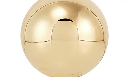 Frankie & Zoe 6mm Half Ball Stud Earrings In Gold
